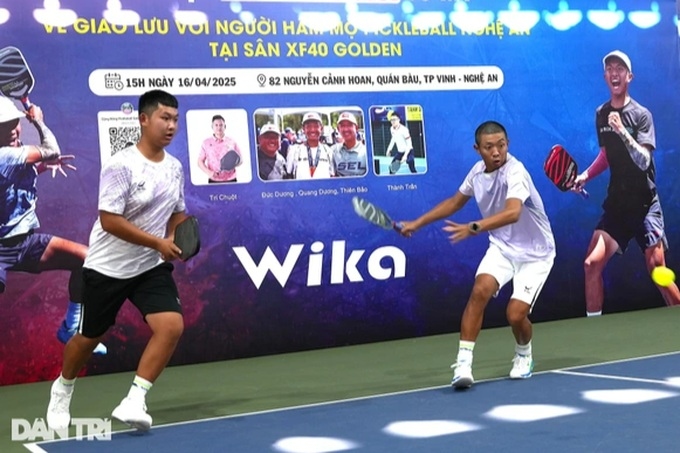Thần đồng Pickleball gốc Việt truyền cảm hứng tại Vinh