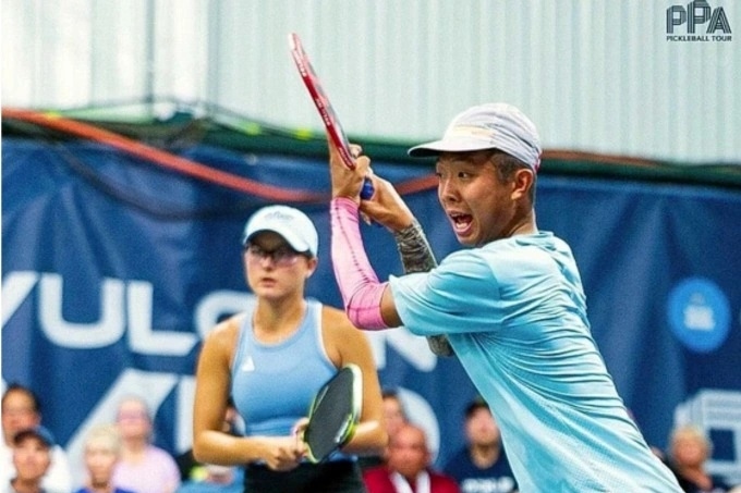 Thần đồng pickleball gốc Việt lọt top 5 bảng xếp hạng thế giới