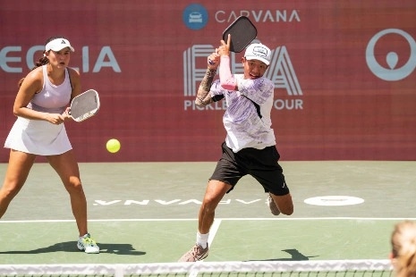 Ngược dòng nghẹt thở, Quang Dương tiến sâu tại giải pickleball ở Mỹ