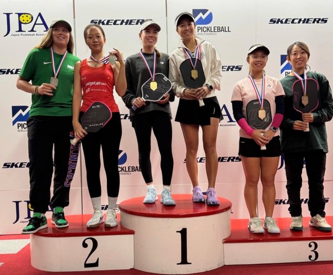 Sophia Phương Anh lập kỳ tích cho pickleball Việt Nam ở giải đấu Nhật Bản - 1 Sophia Phương Anh lập kỳ tích cho pickleball Việt Nam ở giải đấu Nhật Bản - 1